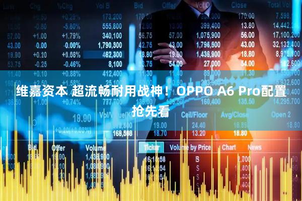 维嘉资本 超流畅耐用战神！OPPO A6 Pro配置抢先看